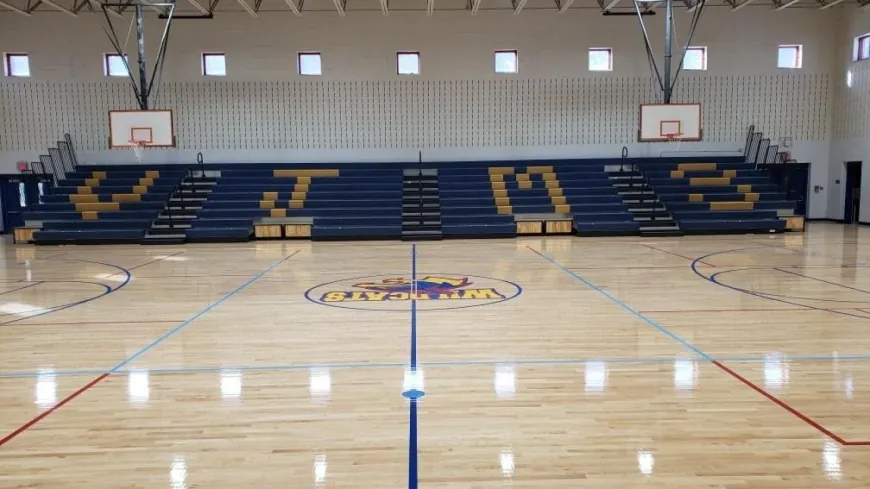 Gym renovated at Vernon Johns Middle School in Petersburg