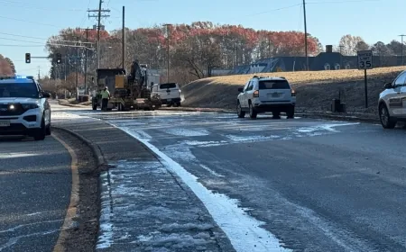 Water main break causes road closure on Gayton Road in Henrico County