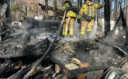 ‘Nothing left’ of Prince George camper after severe fire