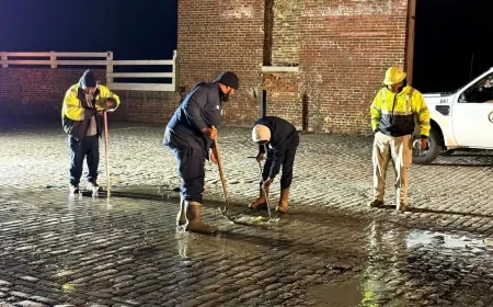 Crews working to repair water main break in Petersburg