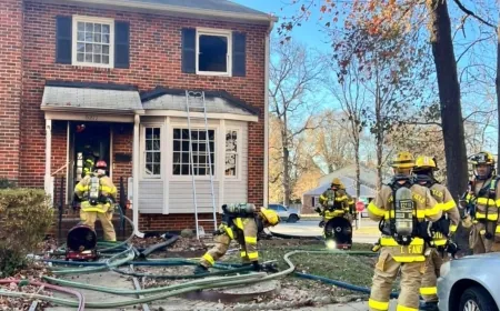 Dog dead, person in hospital after fire in Chesterfield townhome