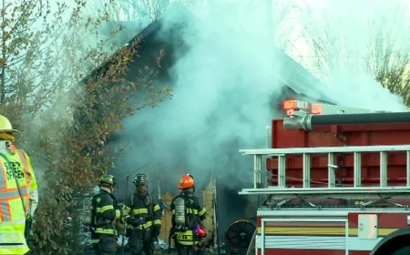 Richmond Fire crews battle smokey structure fire on Richmond Highway