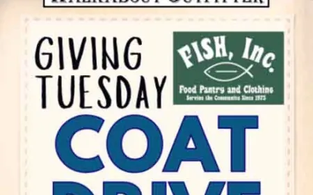 Coat Drive at Walkabout Outfitter in Merchants Square – Daily through December 15, 2024