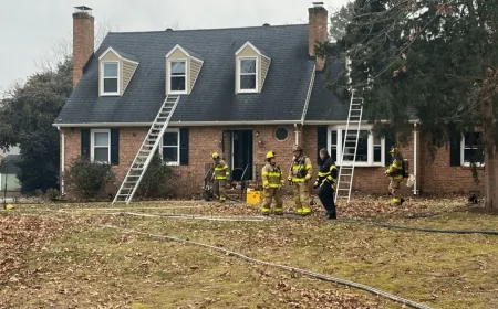 Fire sparked by equipment burns through Chesterfield home