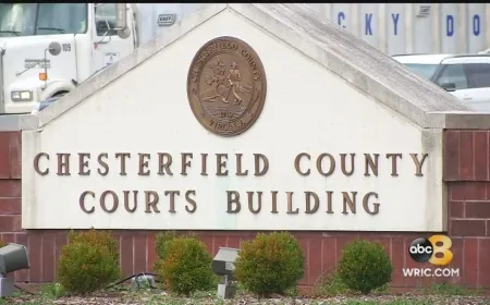 Chesterfield County courts closed due to no water in building