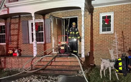 Three without a home after late night house fire in Petersburg