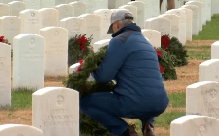 PHOTOS: Wreath Laying Ceremony at Richmond National Cemetery