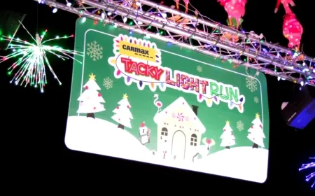 ‘I’ve never seen a race like this before’: Carmax Tacky Light Run brings community together