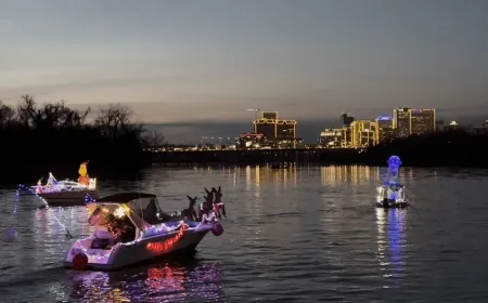 PHOTOS: Richmond holiday boat parade on the James River