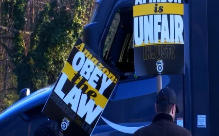 Central Virginia Teamsters labor union joins nationwide strike against Amazon