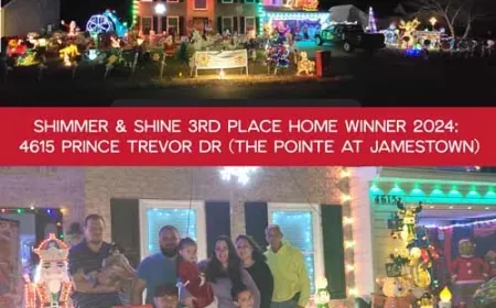 Q&A with the Shimmer & Shine 3rd Place Home Winner 2024: 4615 Prince Trevor Dr (The Pointe at Jamestown)