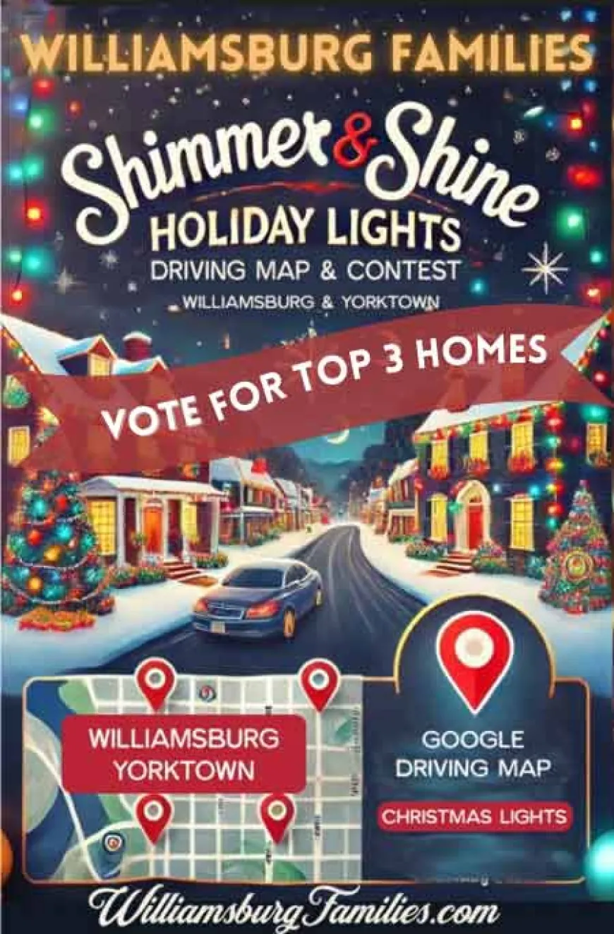 Vote for Your Favorite Homes on Shimmer & Shine Holiday Light Map