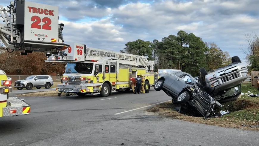 Two people charged in connection to deadly Henrico crash that killed 75-year-old woman