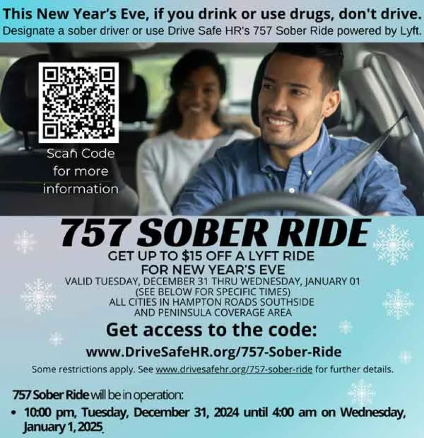 757 Sober Ride New Year’s Eve