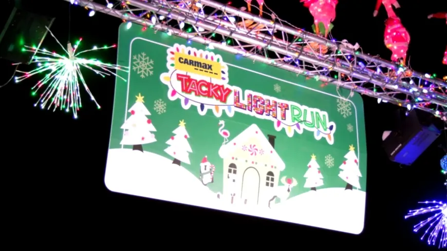 ‘I’ve never seen a race like this before’: Carmax Tacky Light Run brings community together