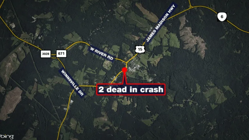 Two men killed, 18-year-old seriously hurt in head-on crash in Louisa