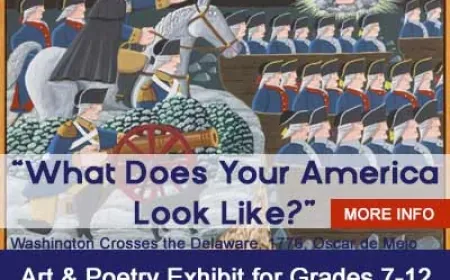 Student Artist Submission for American Revolution Museum at Yorktown – $100 Honorarium