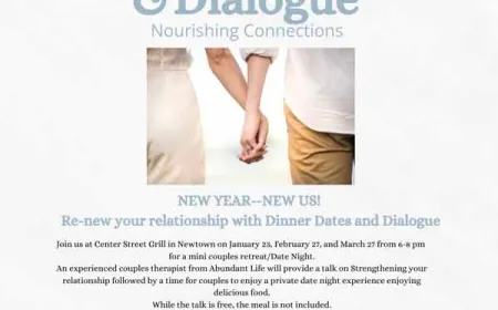 Dinner Dates and Dialogue on January 23 – Signup!