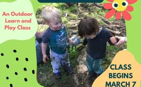 Tinkergarten! Explore Spring Together – Sign Up Now for Early Bird Price AND NEW Saturday Class!