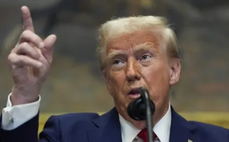 WATCH: President Trump holds briefing on plane, helicopter crash near DC