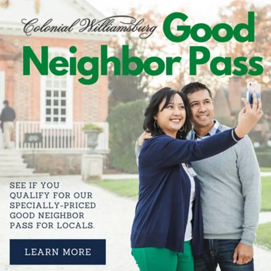 How to get a Colonial Williamsburg Good Neighbor Pass and why you need it!