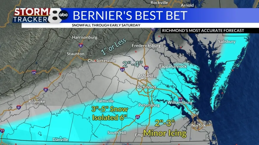 StormTracker 8: Snow tonight into Saturday morning