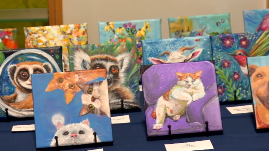 PHOTOS: Small Art with Big Heart Preview