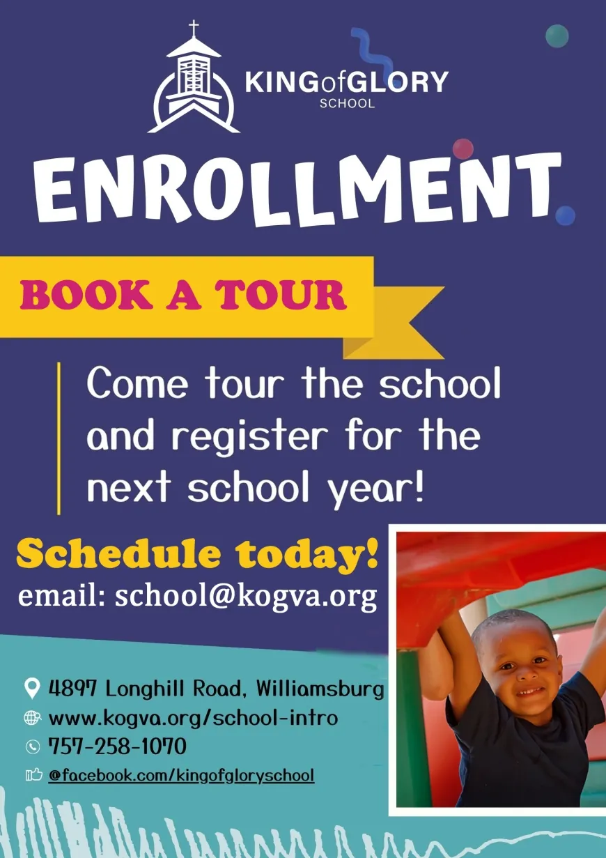 King of Glory Preschool Enrolling Now!