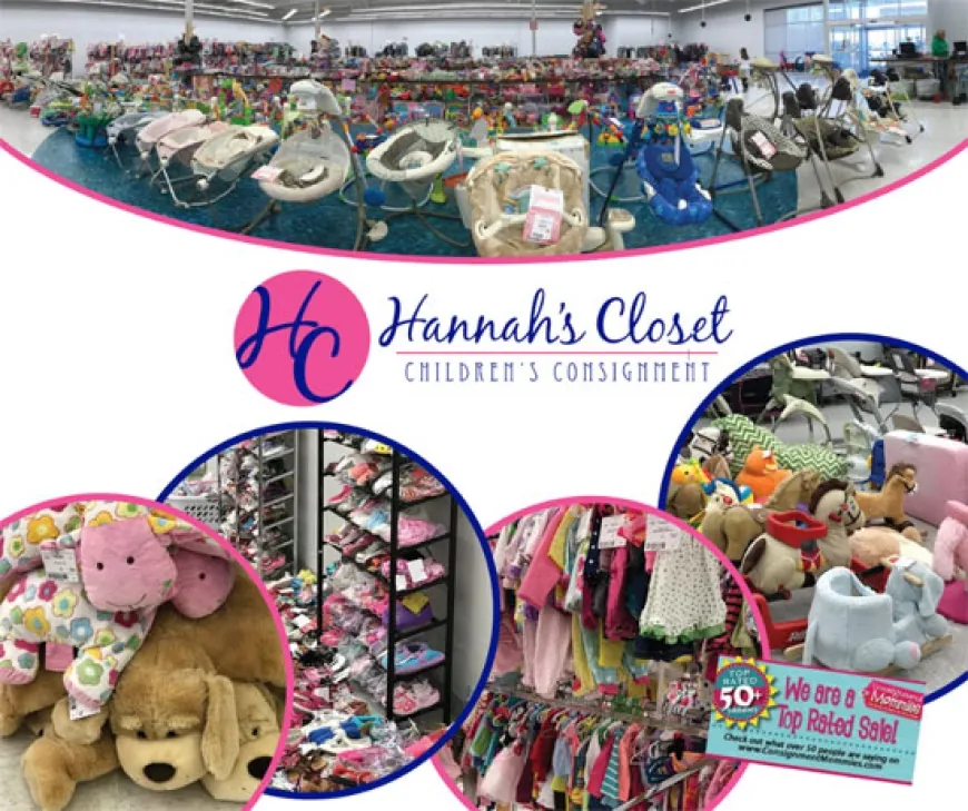 Hannah’s Closet Spring Consignment Sale Williamsburg is February 20-22