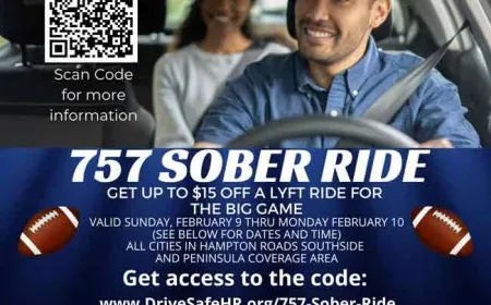 757 Sober Ride The Big Game on Sunday, February 9