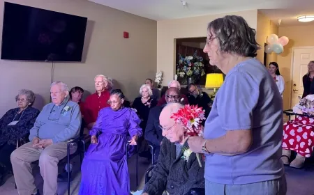 Enduring love: Chesterfield senior living facility hosts heartwarming Valentine’s Day vow renewal ceremony