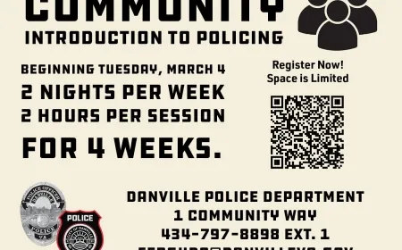 Community Introduction to Policing Academy (REGISTRATION REQUIRED)