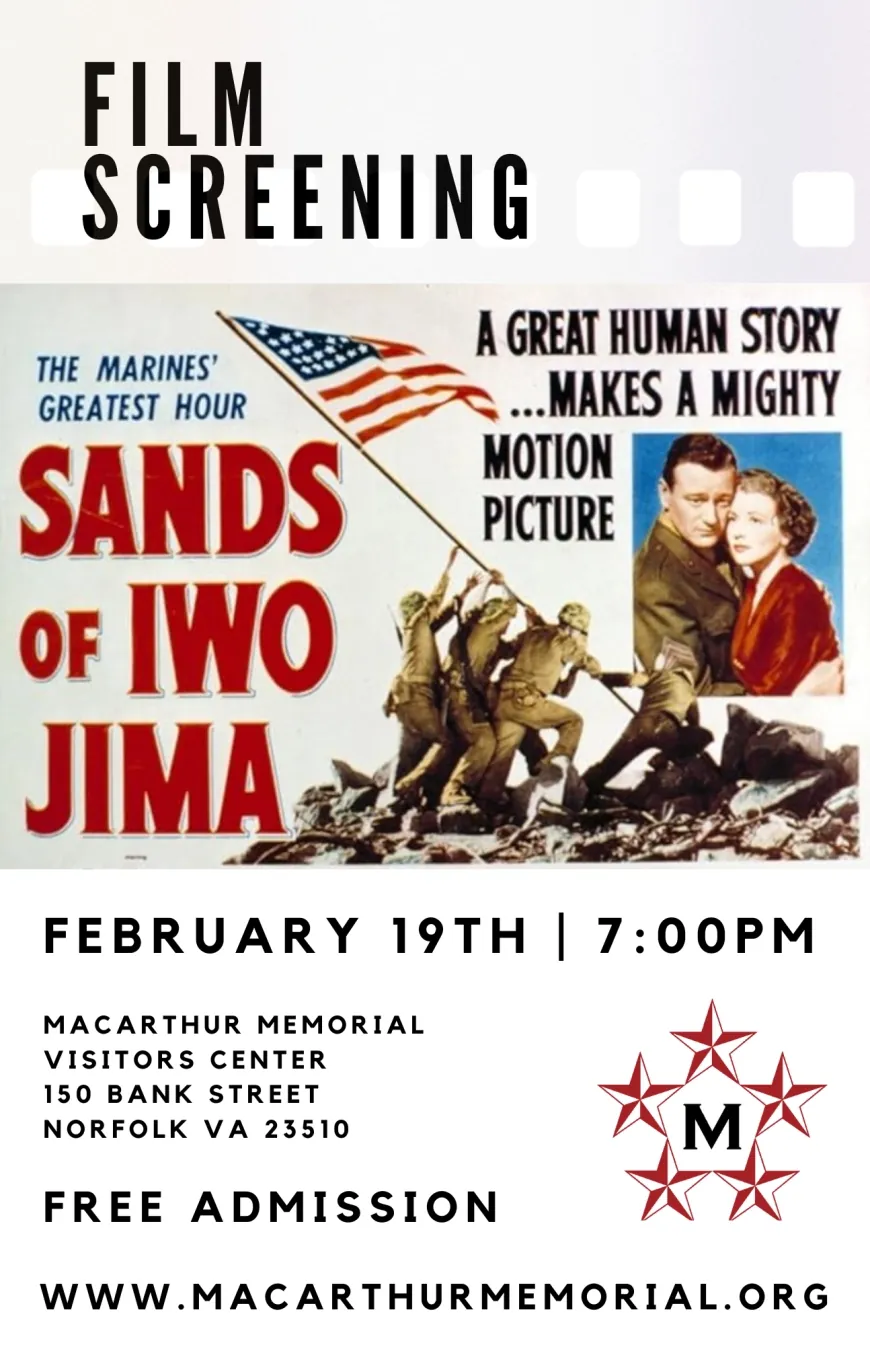 Film Screening: Sands of Iwo Jima