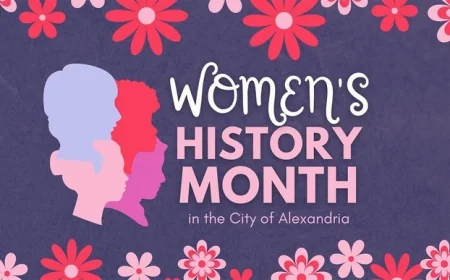 Women’s History Month Celebrations in Alexandria, Fairfax, and D.C.