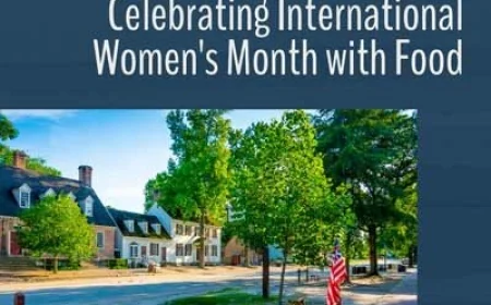 Special Dinners for Women’s History Month in Colonial Williamsburg