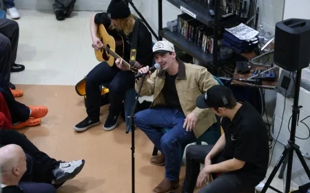 American Idol star Noah Thompson visits Chesterfield County Jail inmates in HARP program