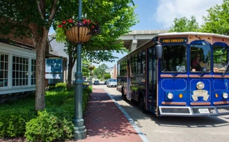 Yorktown’s Free Trolley Operating Schedule 2025