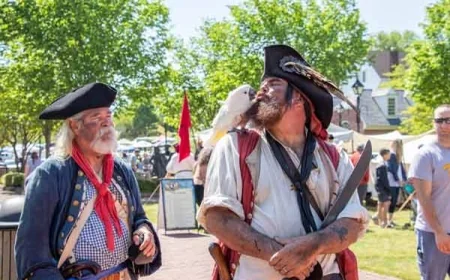 Pirate Invasion comes to Yorktown – Saturday, April 26 and Sunday, April 27, 2025