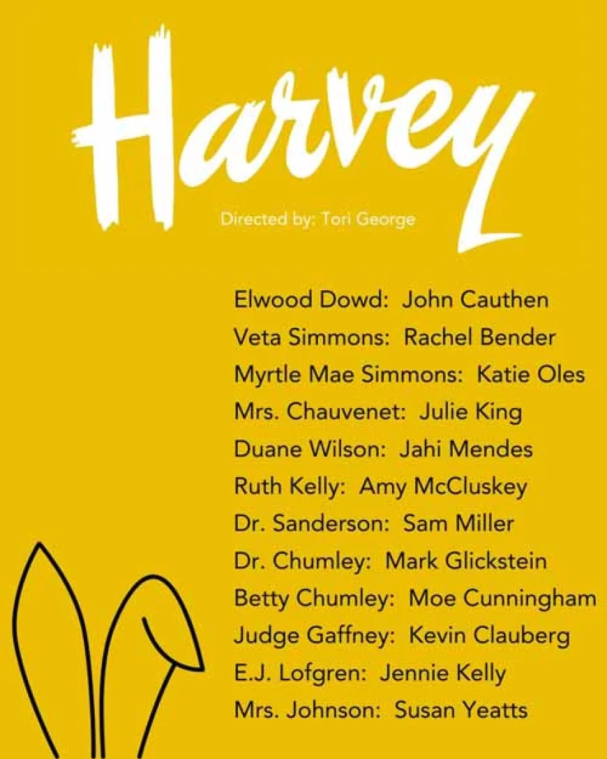 HARVEY at the Williamsburg Players – March 28th – April 13th, 2025