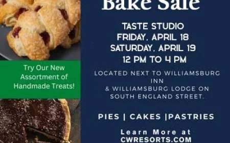 Taste Studio: Easter Bake Sale at Colonial Williamsburg!