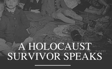 Bearing Witness: A Holocaust Survivor Speaks