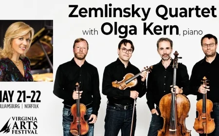 Zemlinsky Quartet; Olga Kern, piano