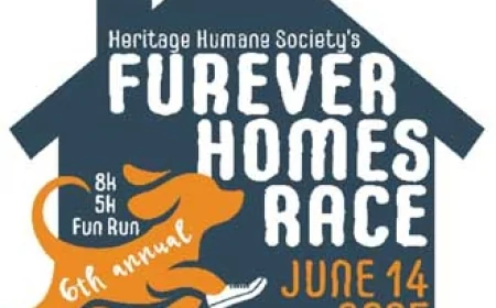 FURever Homes Walk/Run 8k, 5k, and Pet Run – June 14!