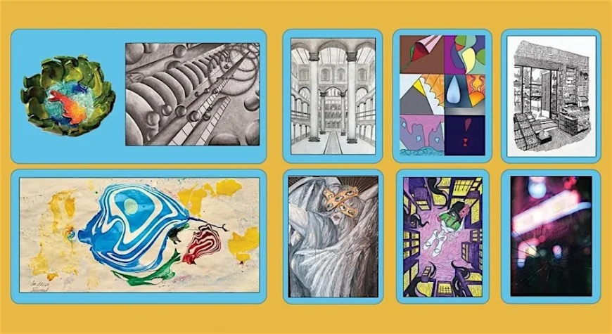 Alexandria City High School Titan Student Art Exhibition at Del Ray Artisans Gallery