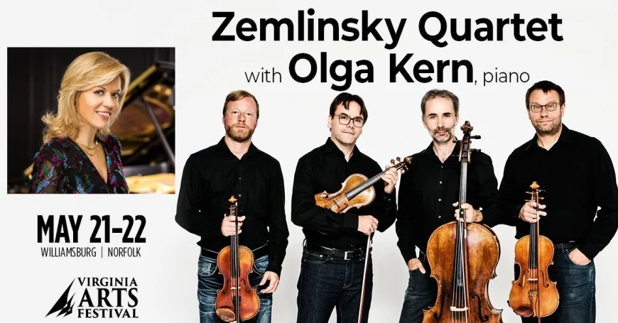 Zemlinsky Quartet; Olga Kern, piano