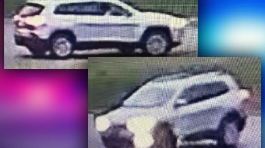 Prince George County Police looking for suspect vehicle in shed theft