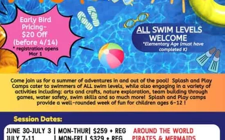 757swim Splash and Play Summer Camp and Swim Lessons