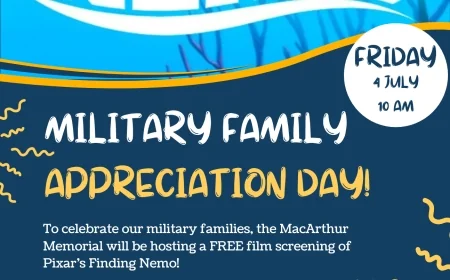 Military Family Appreciation Day: Finding Nemo Film Screening