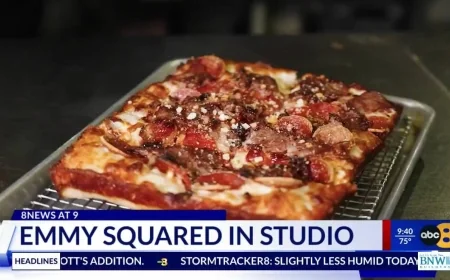 8News gets taste of Detroit-style pizzas from Emmy Squared Pizza