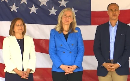 Statewide Democratic nominees campaign together for the first time, present unified front